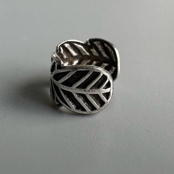 Sterling Silver Leaf Ear Cuff – Hypoallergenic and Boho - Picture 6 of 8